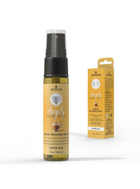 Sensuva Deeply Love You Throat Relaxing Spray: Butter Rum