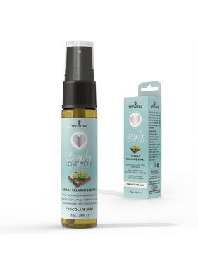 Sensuva Deeply Love You Throat Relaxing Spray: Chocolate Mint