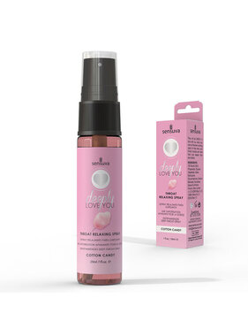 Sensuva Deeply Love You Throat Relaxing Spray: Cotton Candy