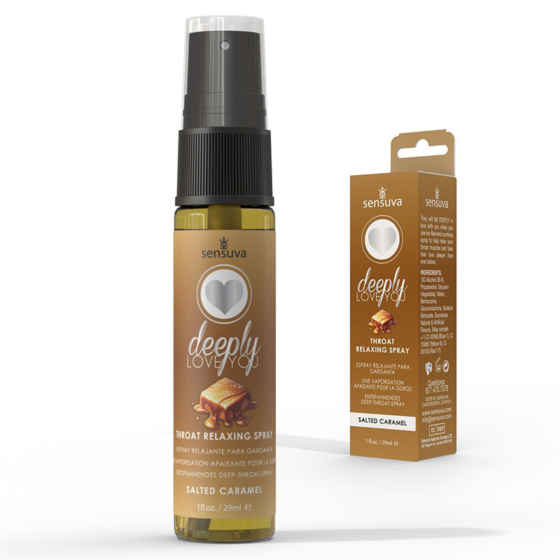Sensuva Deeply Love You Throat Relaxing Spray: Salted Caramel