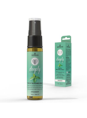 Sensuva Deeply Love You Throat Relaxing Spray: Spearmint