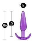 Blush Novelties B Yours Slim Anal Plug (Purple)