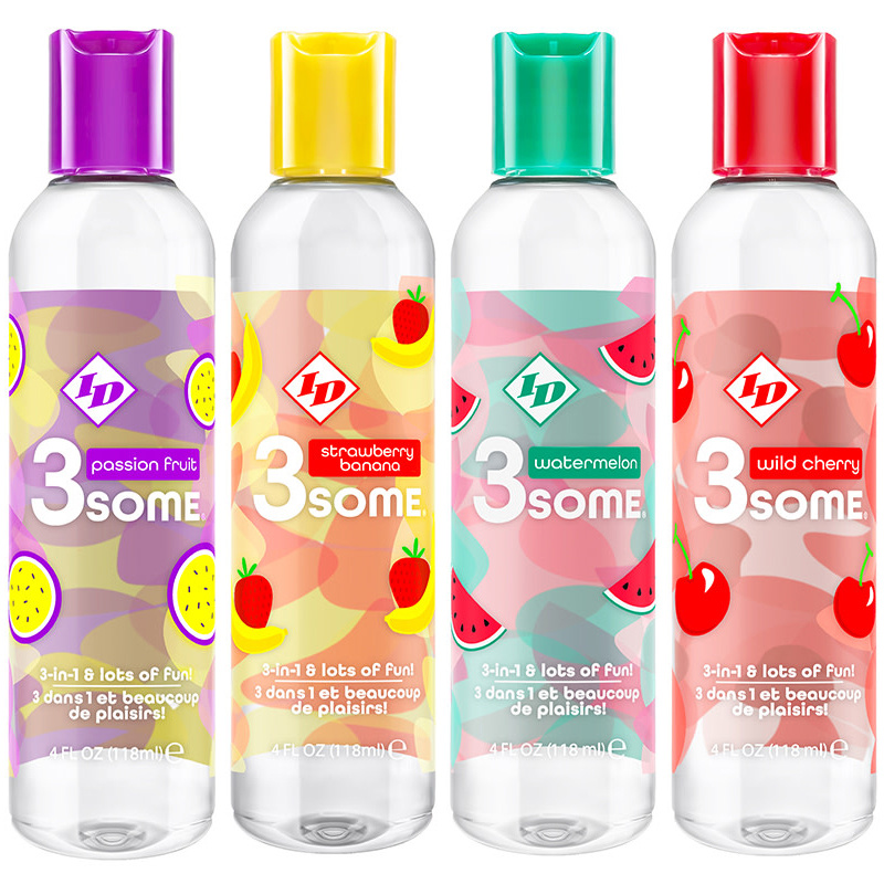 ID Lubricants ID 3some 3-In-1 Warming Glide 4 oz (118 ml)