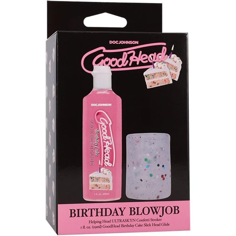 Doc Johnson Toys GoodHead Birthday Blowjob Kit