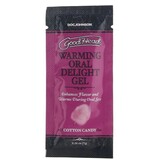 Doc Johnson Toys GoodHead Warming Oral Delight Gel Foil Cotton Candy 0.24 oz (7 ml)
