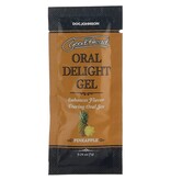 Doc Johnson Toys GoodHead Oral Delight Gel Foil 0.24 oz (7 ml) Pineapple