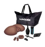 Electric Novelties LuvDollz Vibrating Pussy & Ass (Mocha)