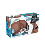 Electric Novelties LuvDollz Vibrating Pussy & Ass (Mocha)