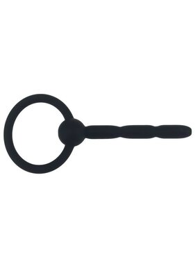 Premium Products Silicone Beaded Urethral Sound with Ring End (Style 3)