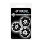 NS Novelties Renegade Dyno Rings (Black)