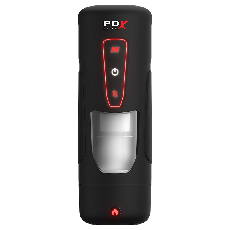 Pipedream Products PDX Elite Milk Me Hotter Auto Stroker with Heating Base