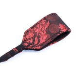 Premium Products Red Jacquard Riding Crop