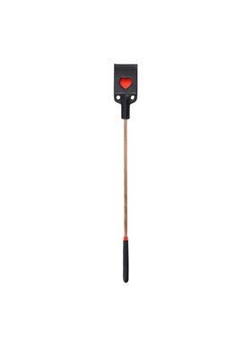Premium Products Heart Inlay Riding Crop
