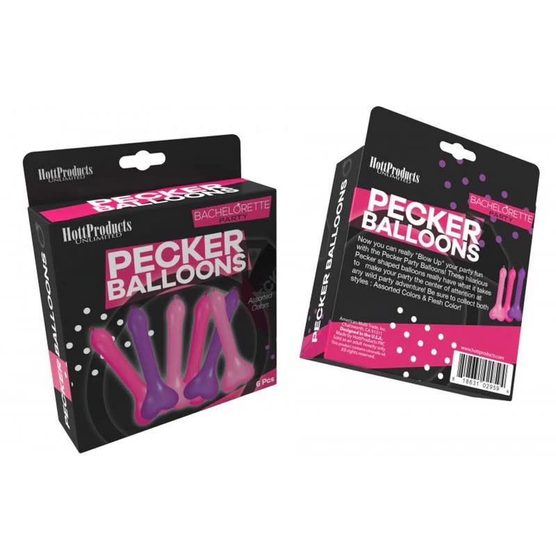 Bachelorette Party Pecker Balloons