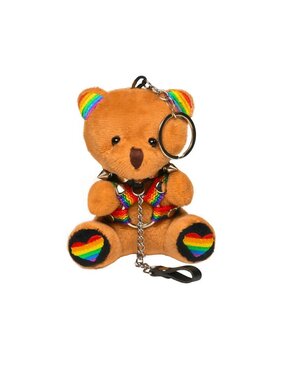 XR Brands Pride Teddy Bear Keychain