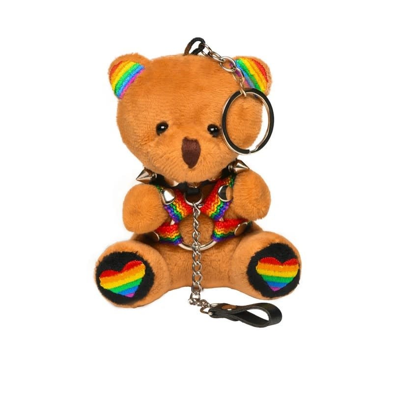 XR Brands Pride Teddy Bear Keychain