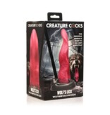XR Brands Creature Cocks: Wolf's Lick Wolf Maw Silicone Dildo
