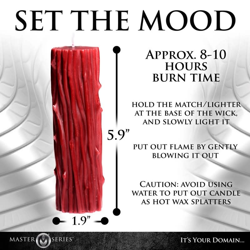 XR Brands Thorn Drip Hot Wax Candle
