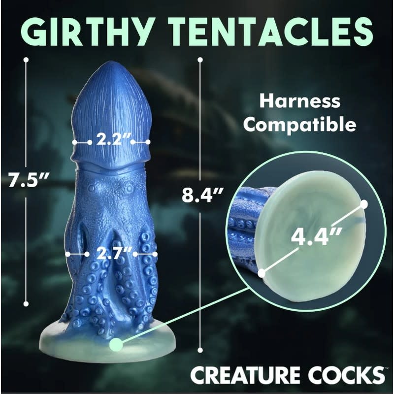 XR Brands Creature Cocks: Cocktopus Octopus Silicone Dildo