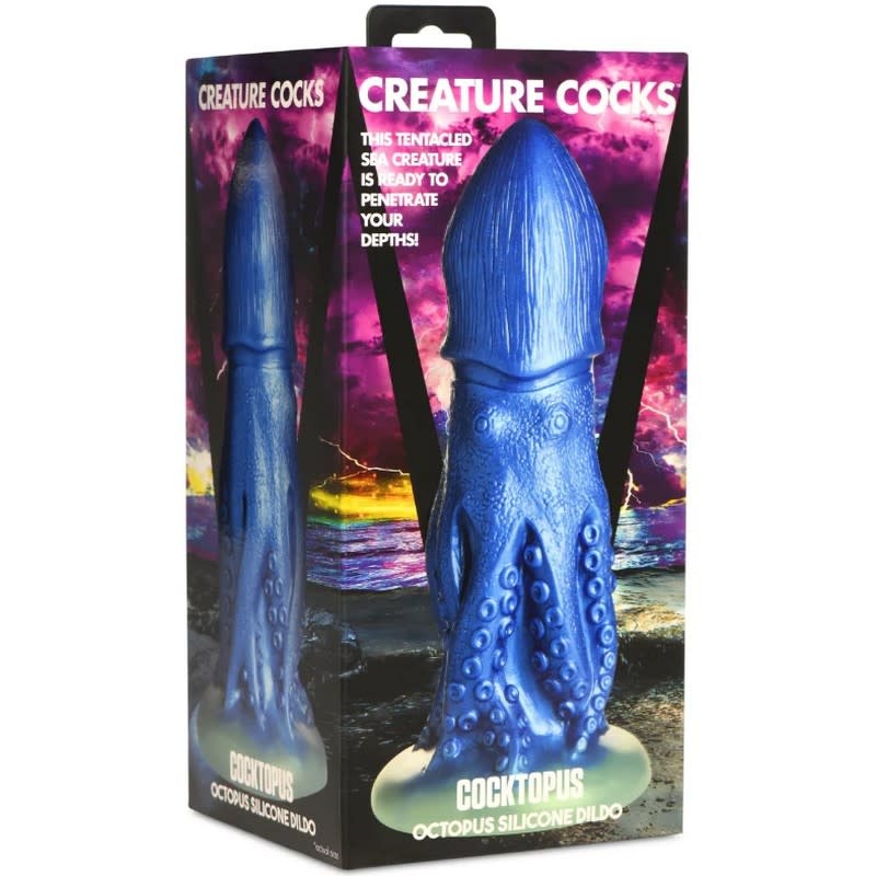 XR Brands Creature Cocks: Cocktopus Octopus Silicone Dildo