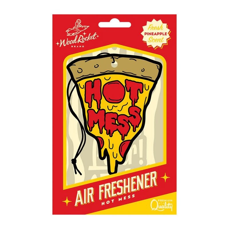 Wood Rocket Air Freshener: Hot Mess (Pineapple Scent)