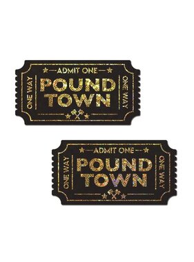 Pastease Brand One-Way Ticket to Pound Town Pasties