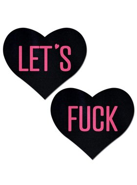 Pastease Brand Let's Fuck Heart Pastease