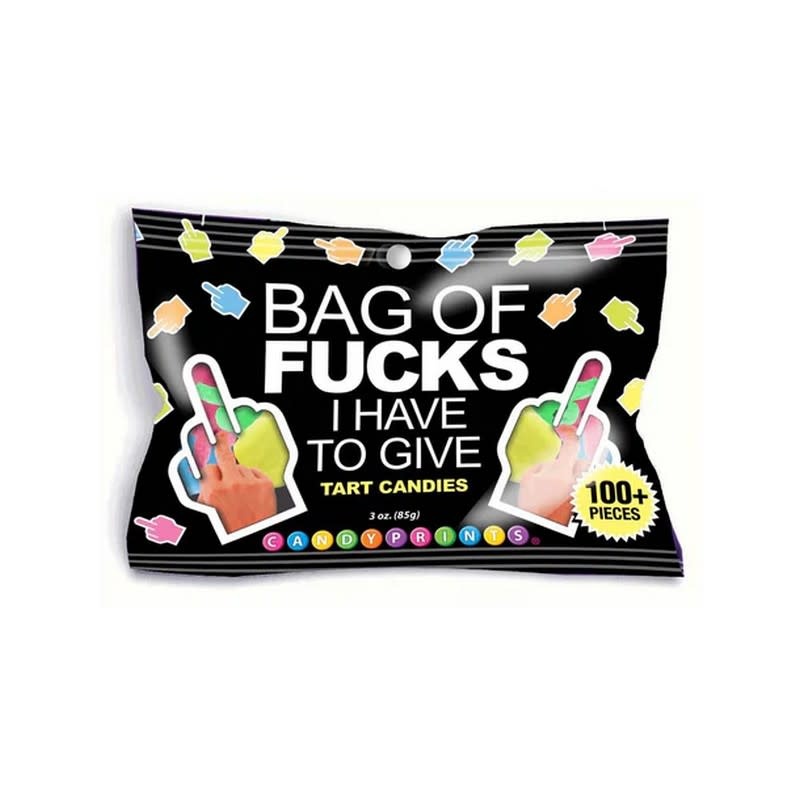 Little Genie Bag of Fucks I Have to Give Tart Candy 3 oz (85 g)