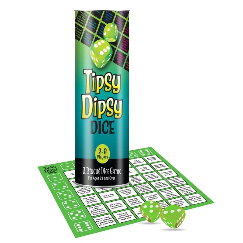 Little Genie Tipsy Dipsy Drinking Dice Game