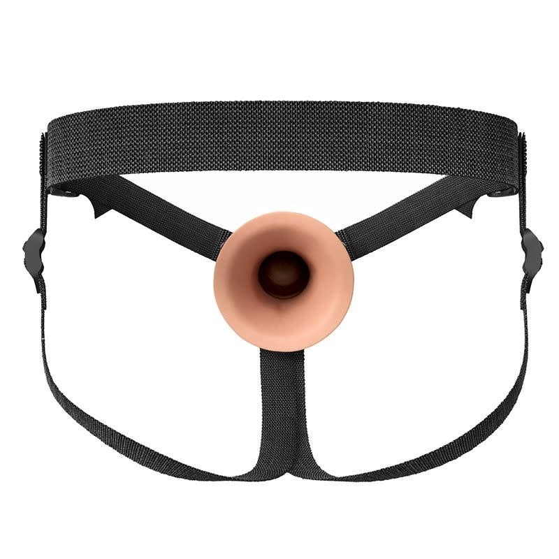 Pipedream Products Fantasy X-tensions Elite Hollow Strap-On: 7" Light