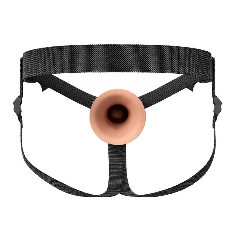 Pipedream Products Fantasy X-tensions Elite Hollow Strap-On: 8" Light