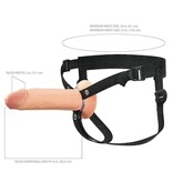 Pipedream Products Fantasy X-tensions Elite Hollow Strap-On: 8" Light