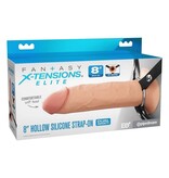 Pipedream Products Fantasy X-tensions Elite Hollow Strap-On: 8" Light