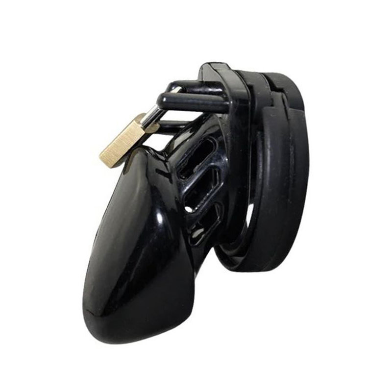 Premium Products CB-6000S Style Silicone Chastity Cage (Black)