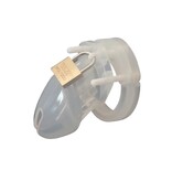 Premium Products CB-6000S Style Silicone Chastity Cage (Clear)