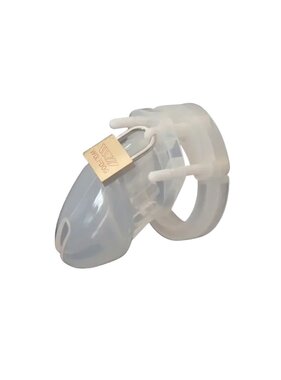 Premium Products CB-6000S Style Silicone Chastity Cage (Clear)