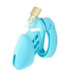 Premium Products CB-6000S Style Silicone Chastity Cage (Blue)