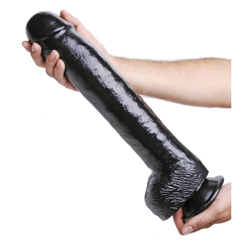 XR Brands The Black Destroyer Huge 17 Inch Dildo