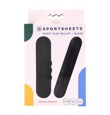 Sportsheets Sportsheets Pivot Flat Bullet (Black)