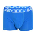 Andrew Christian Menswear Almost Naked Cotton Boxer (Blue) (Large)