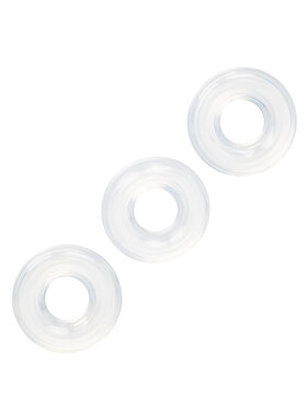 Cal Exotics Set of 3 Silicone Stacker Rings