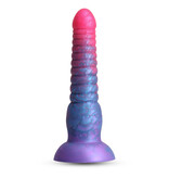 NS Novelties Colours Stacked 6" Silicone Dildo (Pink-Blue)