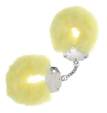 Shots America Toys Ouch! Heavy Duty Fluffy Cuffs (Yellow)