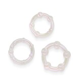 NS Novelties Fantasia Intensity Rings - Pearl