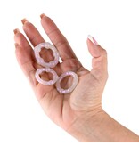 NS Novelties Fantasia Intensity Rings - Pearl