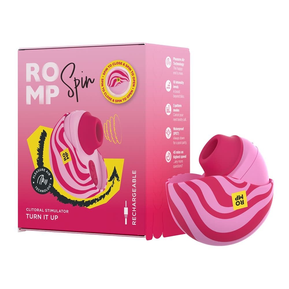 ROMP Toys Romp: Spin Travel Sized Air Pulse Toy