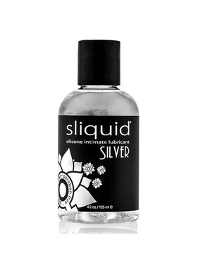 Sliquid Lubricants Sliquid Silver Silicone Lubricant 4.2 oz (125 ml) [Special Item]