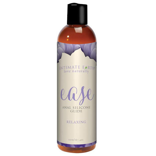 Intimate Earth Body Products Ease Anal Silicone Relaxing Glide 4 oz (120 ml) [Special Item]