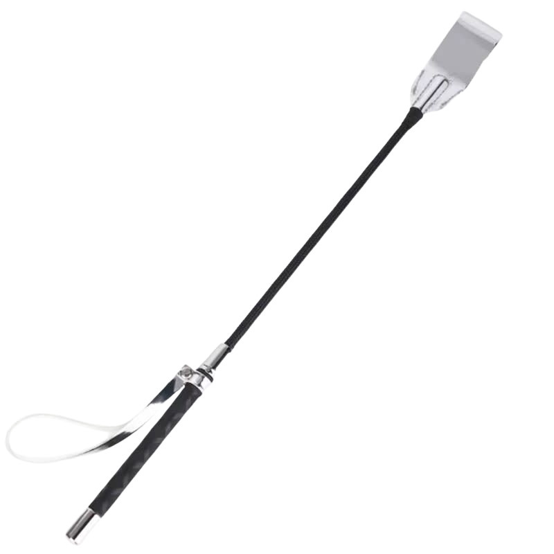 Premium Products Silver Tipped Riding Crop