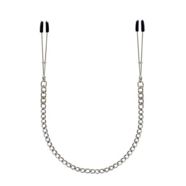 Premium Products Stainless Steel Nipple Tweezer Clamps with Chain